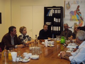 Σύσκεψη του προέδρου της Δ. Ε. Παιδείας με  Διευθυντές Σχ. Μονάδων 